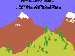 Artillery Duel screenshot 7 for Colecovision